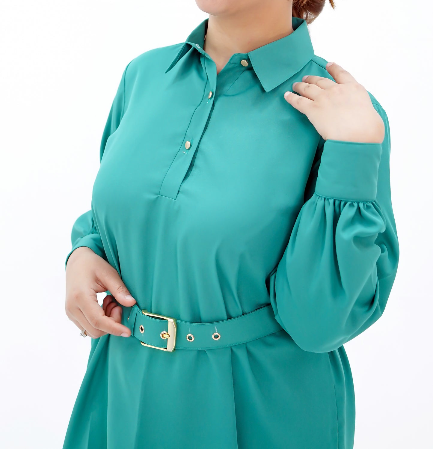 Turquoise-Co-Ord Set