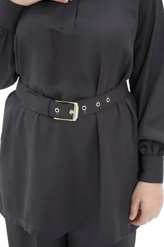 Chocolate Brown-Co-Ord Set